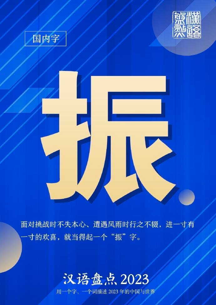 你心目中的2023年年度汉字是什么？