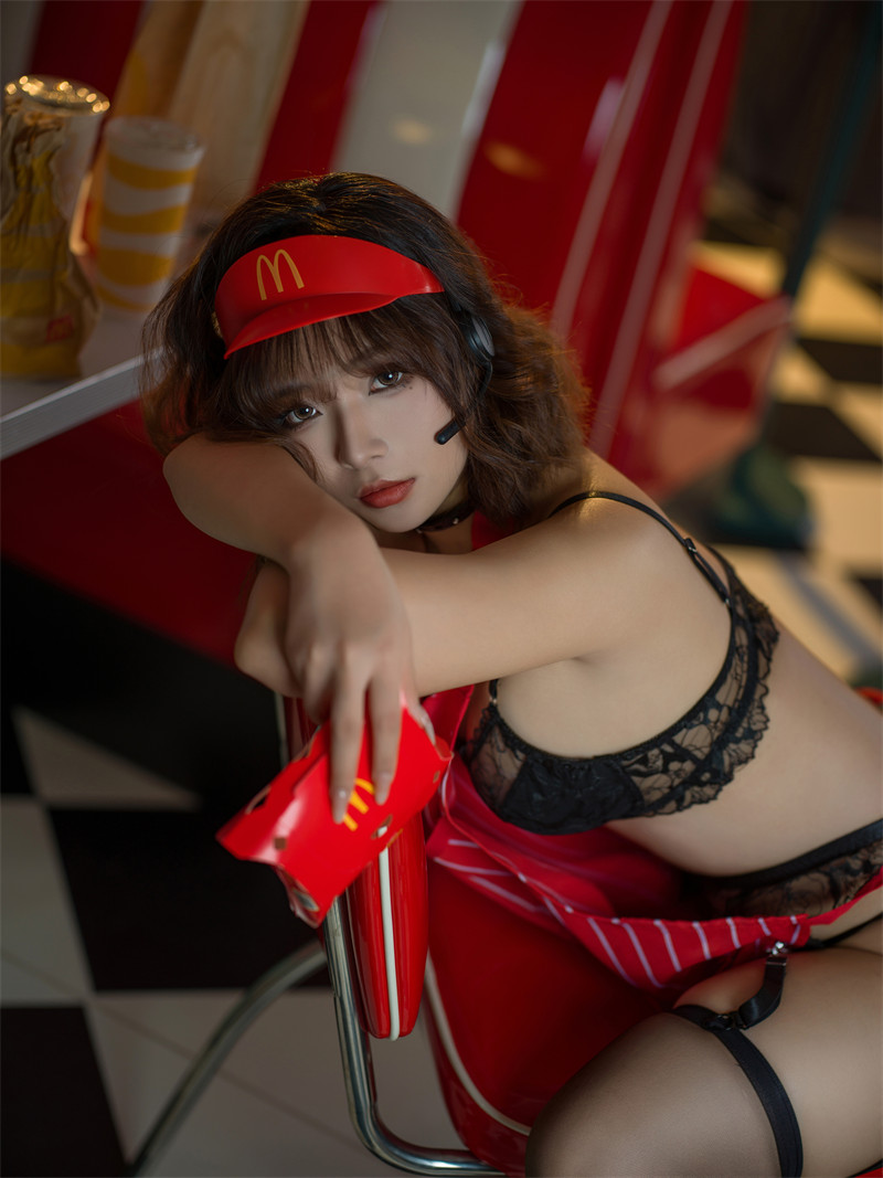 【cosplay】[yuuhui玉汇] 麦当劳的女服务员 [149P]【1G】-嘤嘤怪之家