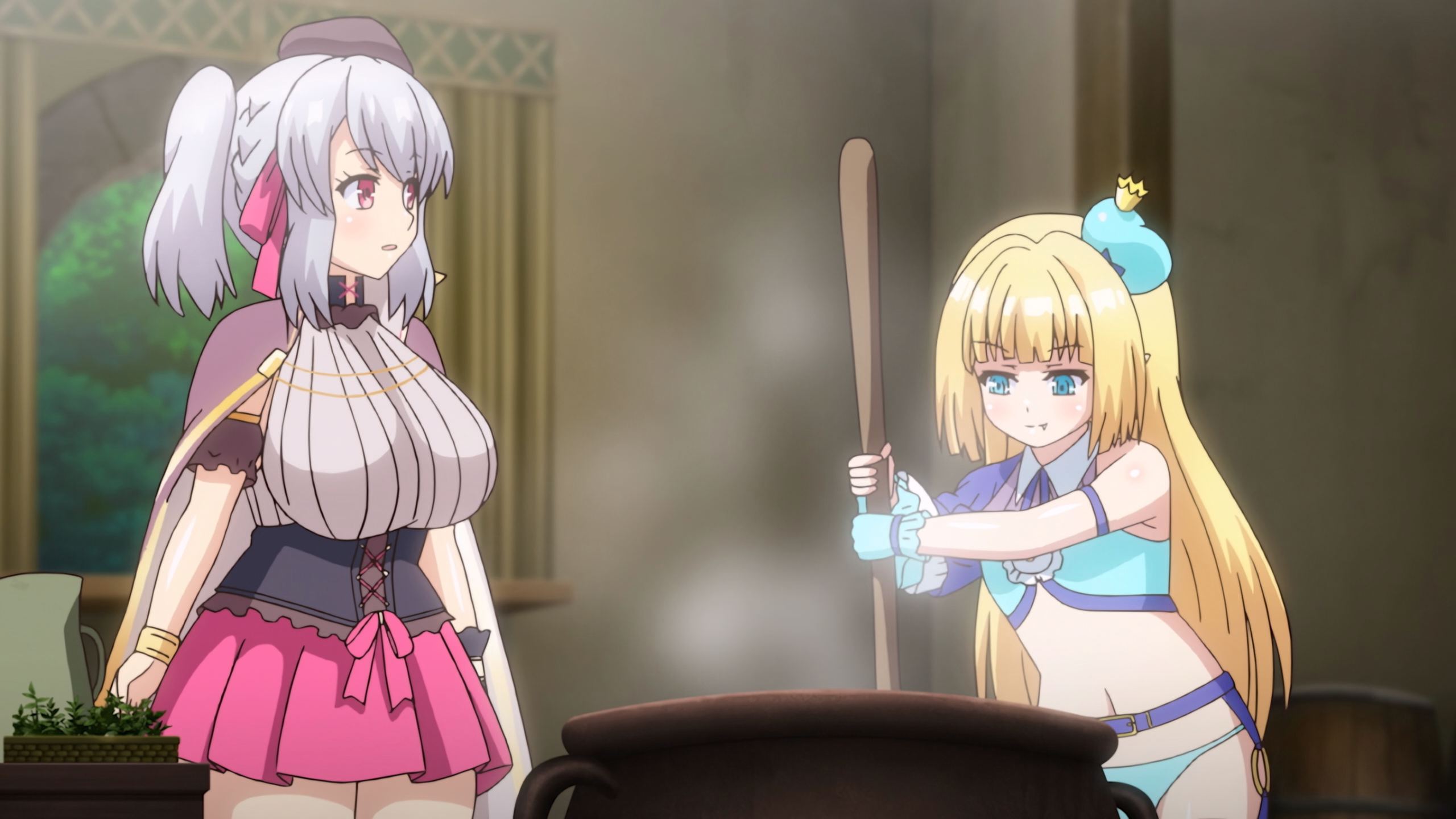 _魔人_ 錬精術士コレットのHな搾精物語 第一話 コレットのアトリエ開業!爆乳勇者シルヴィアとの出会い _WEB AI 2560x1440 x265 WMA_.mkv_20240609_005337.522.png