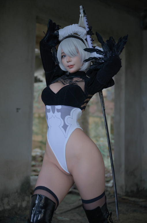 图片[3]-【COSPLAY/带视频】Umeko J – 2B Nier:Automata [108P 5V]【1.3G】-嘤嘤怪之家