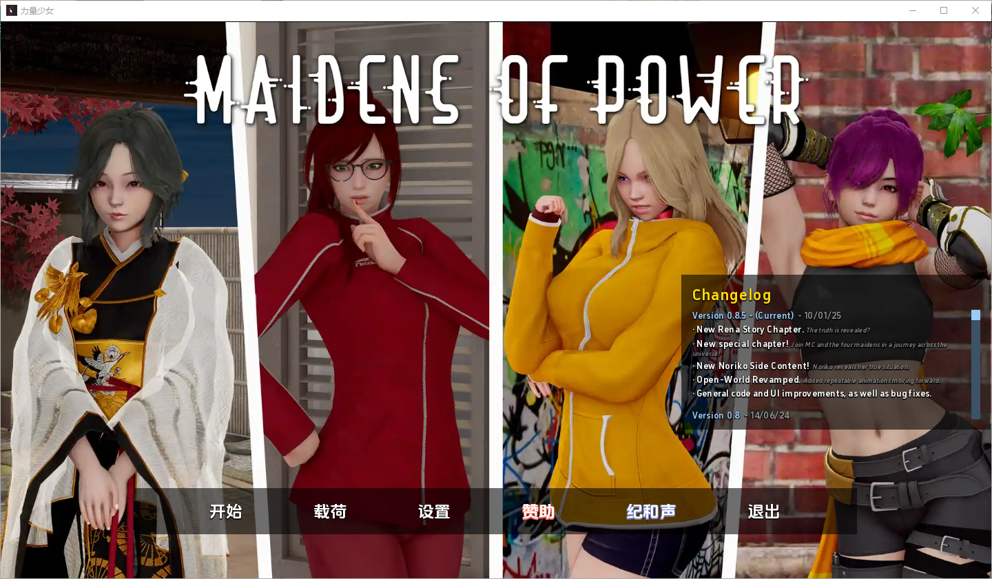 更新[亚洲风SLG/动态] 力量少女 权力少女 Maidens of Power v0.8.5 汉化版 [PC+安卓-5.0G]