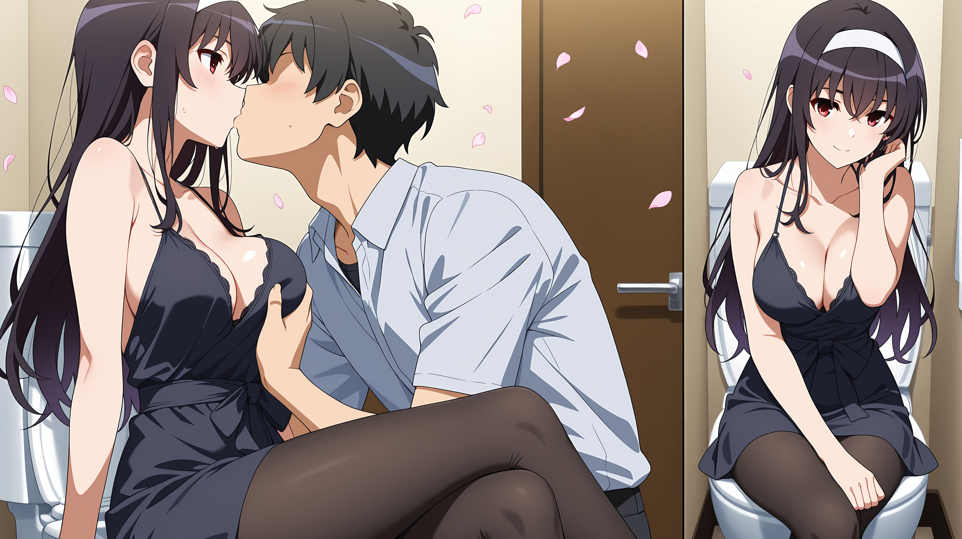 [AI高品质TV番级别连环画16弹][群P重口警告][3K画质]路人女主 霞之丘诗羽 恶堕寝取篇 79P[400M多空百度]