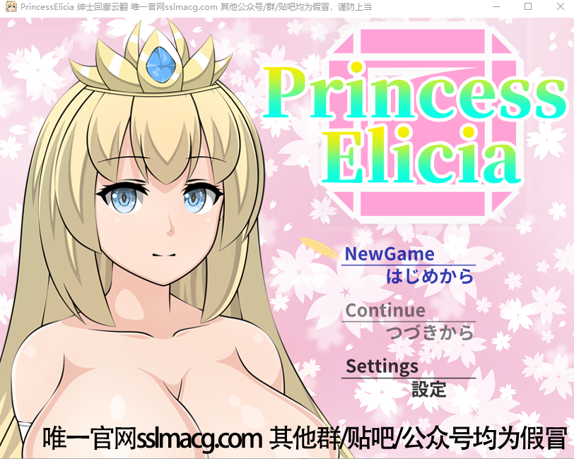 RPG游戏 艾莉西娅公主-PrincessElicia V1.01云汉化版 4G_游戏社