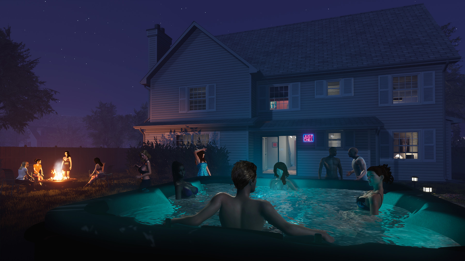 [欧美SLG/汉化] 家庭派对 居家派对 House Party -v1.4.0.13093-官方中文版+全DLC [多空/6.5G/微云直连]-第4张-游戏-风花雪月-ACG交流分享论坛