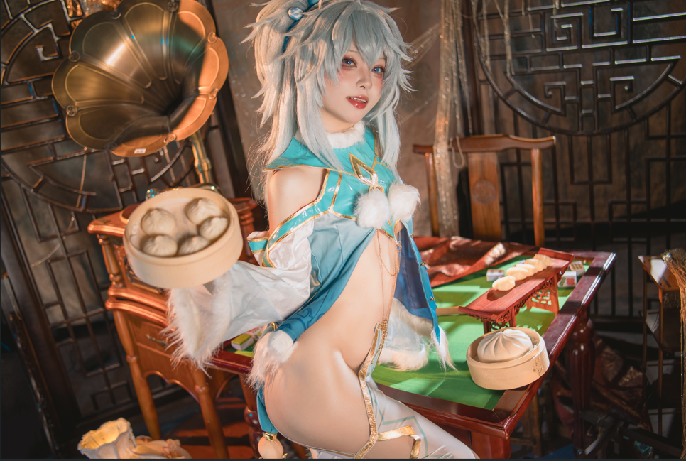 图片[3]-【COSPLAY】矢量鱼 少女前线云图计划—芙洛伦 [31P]【400M】-嘤嘤怪之家
