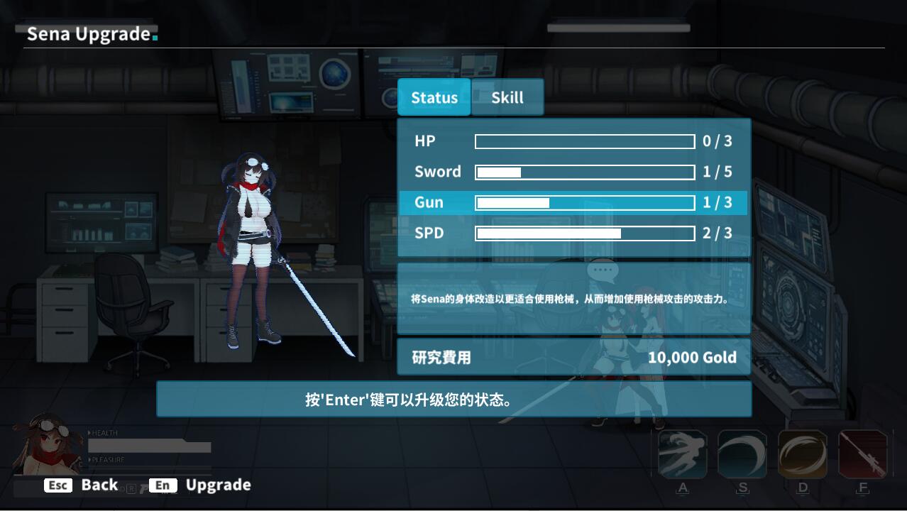 [ACT/汉化] 塞娜项目 プロジェクトセナ V0.365 官方中文版★ACT [多空/2.8G/微云直连]-第6张-游戏-次元小屋-ACG交流分享论坛