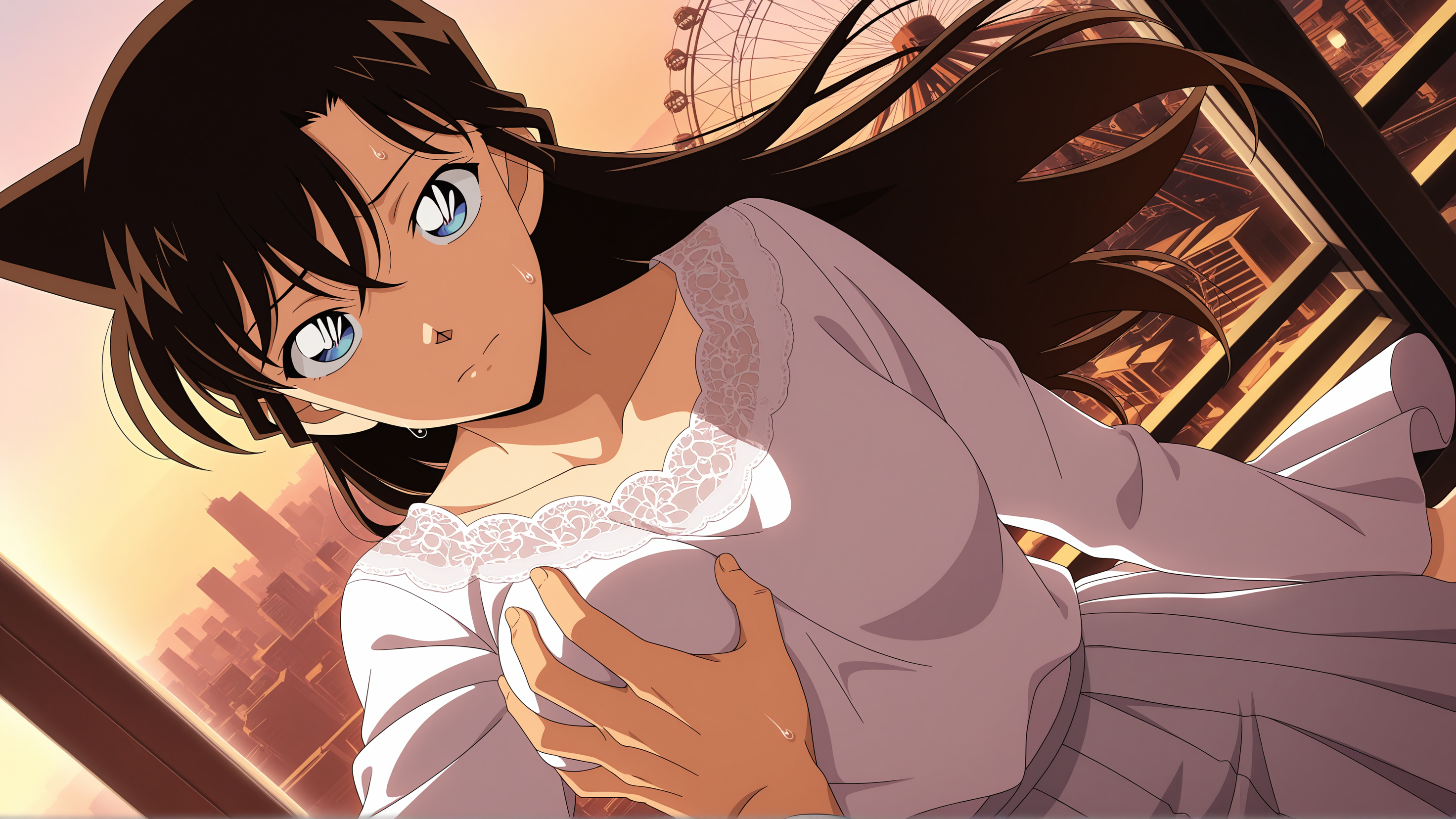 [AI高品质TV番级别连环画112弹][3K画质]毛利兰 161P[400M多空直链百度