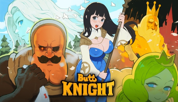 【弹幕STG/中文/动态】蜜臀骑士 ButtKnight 官方中文步兵版【新作/1G】【度盘】