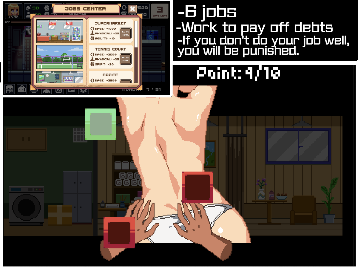 [SLG/PC/汉化] 负债人生 Life In Debt + RenpyThief汉化 [FM/50M/百度微云]-第5张-游戏-哥特动漫王国