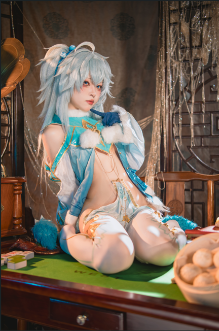 图片[2]-【COSPLAY】矢量鱼 少女前线云图计划—芙洛伦 [31P]【400M】-嘤嘤怪之家