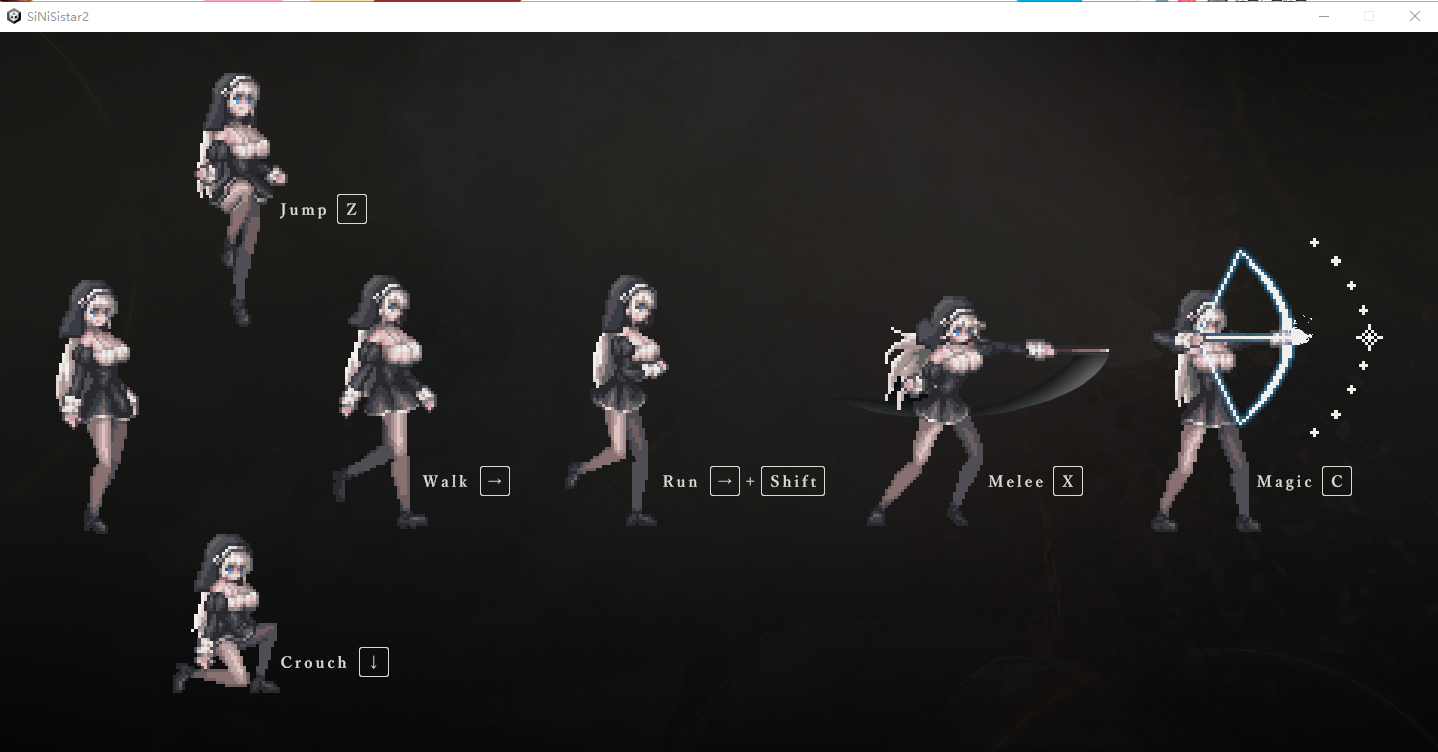 [ACT/汉化] 哥特少女勇与魔城2 SiNiSistar2 V1.0.7官方中文正式版 [多空/1.9G/微云直连]-第3张-游戏-风花雪月-ACG交流分享论坛