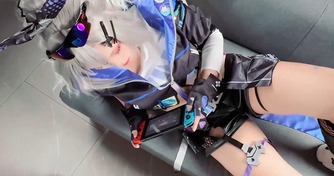 【COSPLAY/视频/步兵】Tokar浵卡 星穹铁道银狼 [1V]【600M】-嘤嘤怪之家