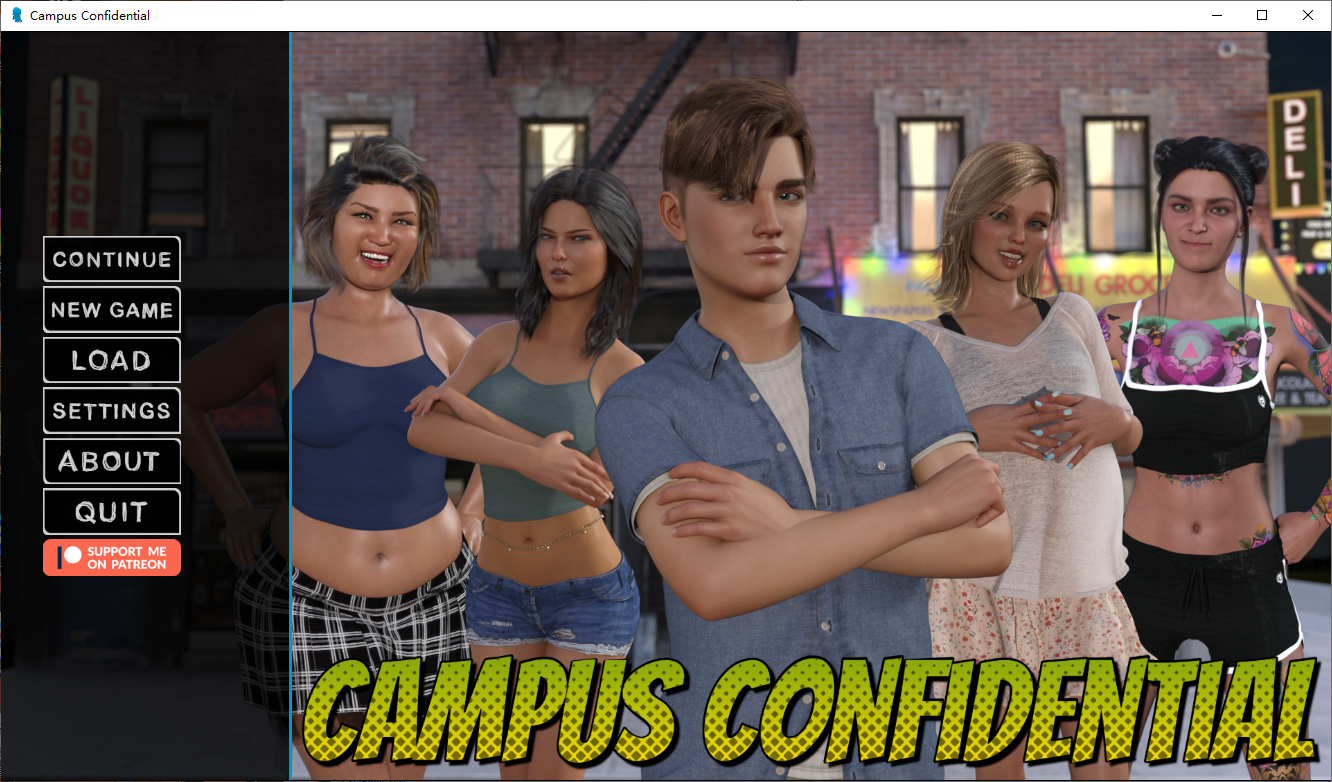 [SLG/汉化] 校园机密 Campus Confidential-0.33 PC+安卓汉化版 [多空/1.5G/微云直连]-第1张-游戏-风花雪月-ACG交流分享论坛