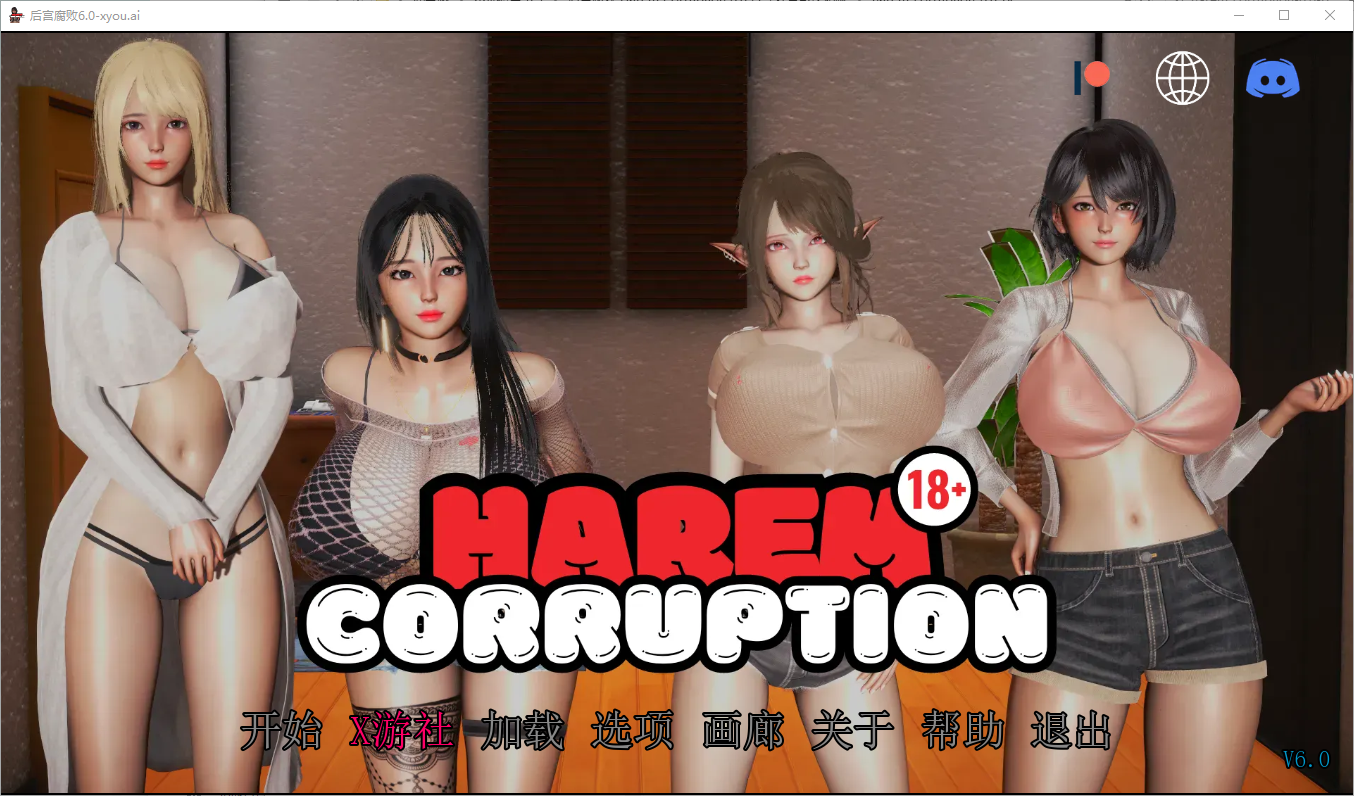[SLG/汉化] 后宫腐败 Harem Corruption 6.0 PC+安卓AI汉化版 [多空/3.9G/微云直连]-第1张-游戏-卡趣资源网