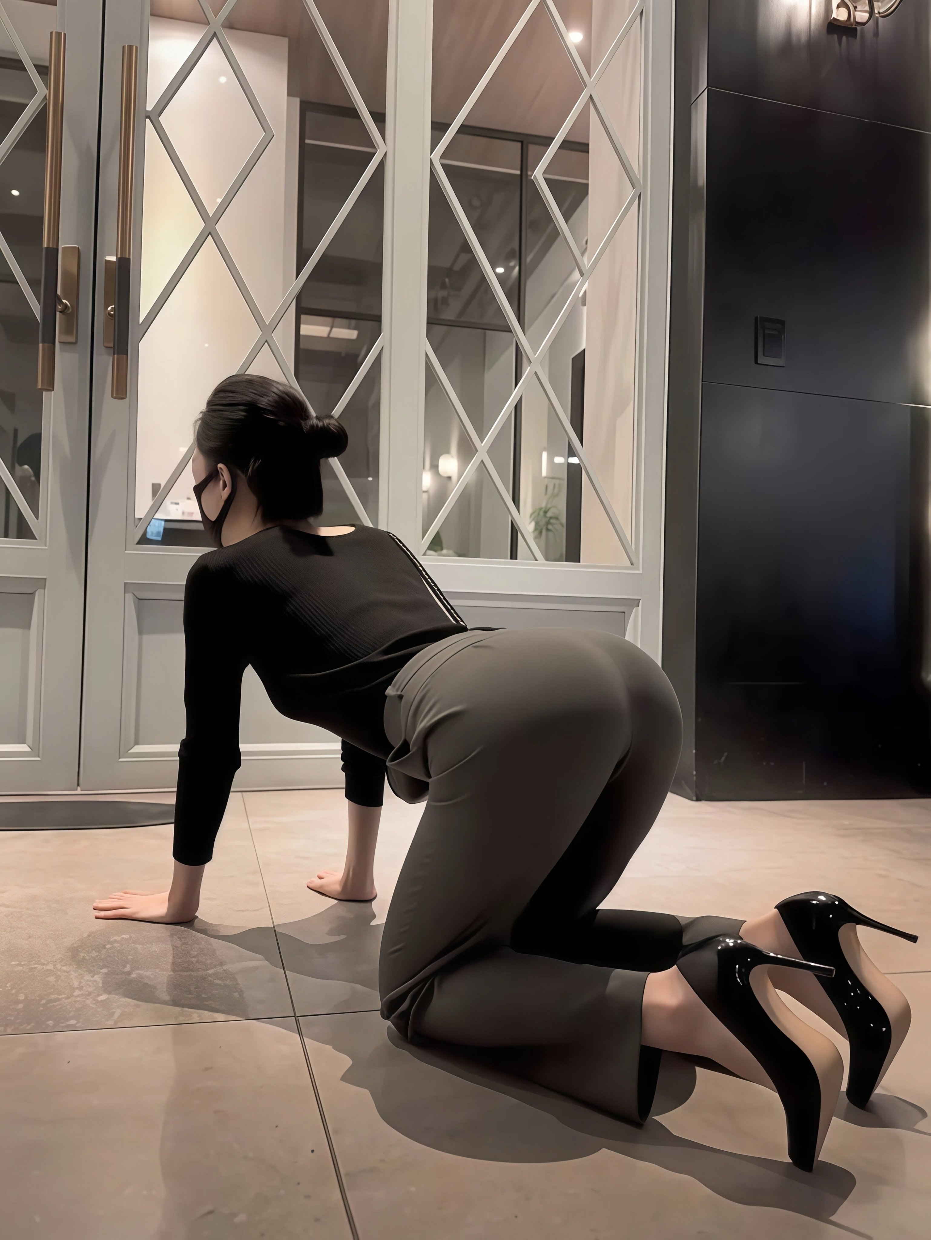 少妇的翘臀诱惑[100P]