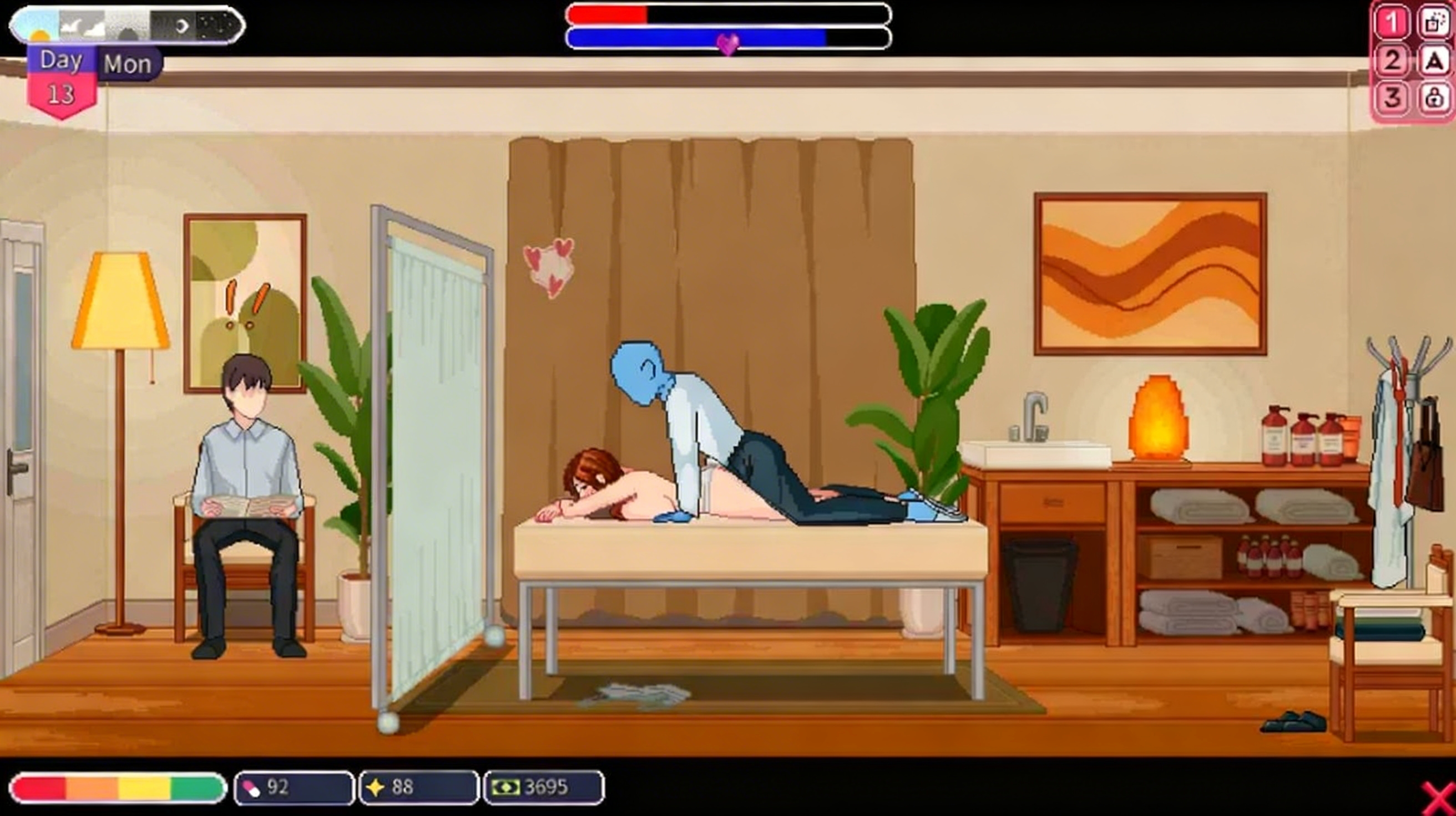 更新[互动SLG/2D/像素] 按摩师传说：隐秘遗产 BodysmithTales v0.1.6.0 生肉版 [130M]