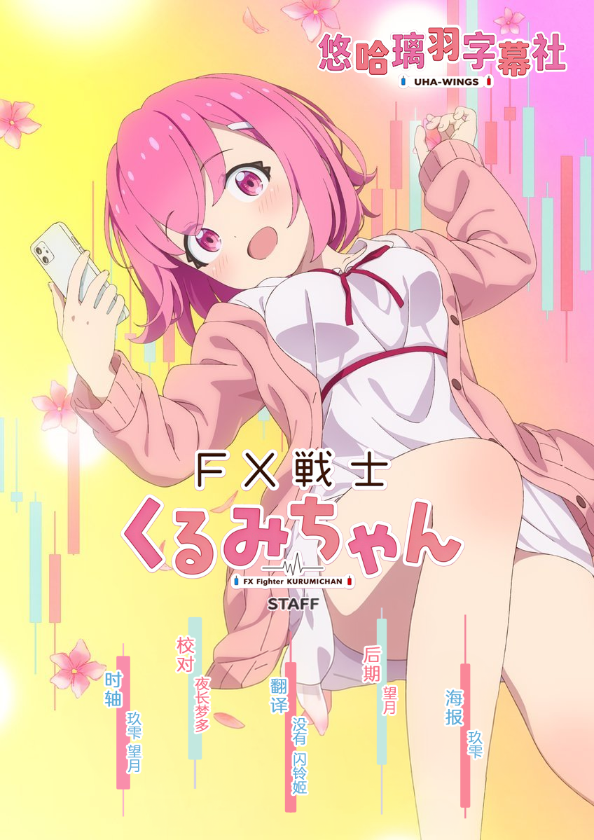 【悠哈璃羽字幕社】[FX戰士久留美 / FX Senshi Kurumi-chan][01][1080p HEVC][CHT_JP][繁日內嵌]